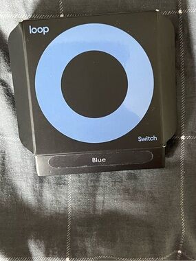 Loop Switch Blue Reusable Noise Reducing Earplugs With Case